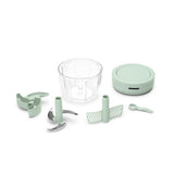 Brabantia Tasty+ manueller Zerkleinerer – 600 ml – Jadegrün