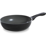 BK BK Easy Basic Keramik-Wok-Pfanne, 28 cm, Schwarz
