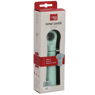Vacuvin Vacu Vin Weinsparschlaufe + Stopfen Jade