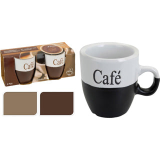 Becher 150 ml Set 2 Stück 3 farbig sortiert | 4 Stück
