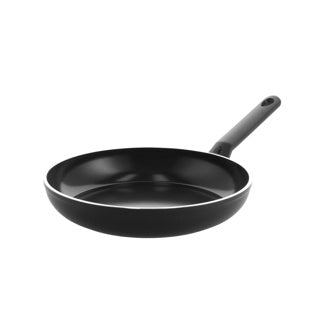 BK Easy Induktionsbratpfanne 26 cm – PFAs-freie Antihaftbeschichtung – Induktionsbratpfanne – Keramikpfanne – ofenfest bis 160 °C – Kaltgriffe – Schwarz