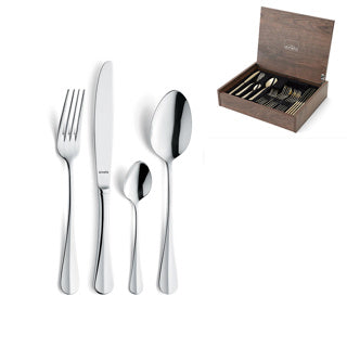 Amefa Besteckset 24-teilig, Baguette, Luxus-Holzbox