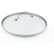 Greenpan Universal-Glasdeckel 28 cm – transparent – gehärtetes Glas – Edelstahl