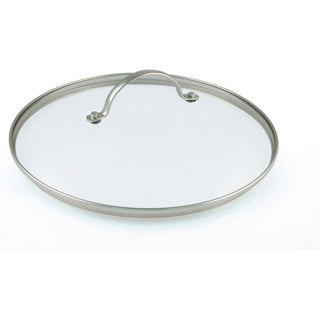 Greenpan Universal-Glasdeckel 28 cm – transparent – gehärtetes Glas – Edelstahl