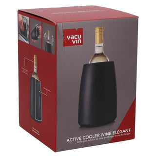 Vacu Vin Vacuvin Weinkühler elegantes Schwarz