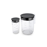 Brabantia Tasty+ Messbecher-Set 2-teilig – Dunkelgrau