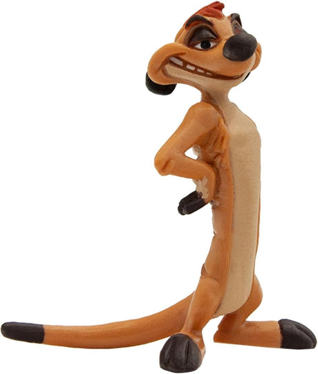 Bullyland 12534 – Spiel- und Sammelfigur Timon aus Walt Disney der König der Löwen – lebensechte und detaillierte Gestaltung, ca. 6,3 cm – ideal als Tortenfigur und kleines Geschenk für Kinder ab 3 Jahren.