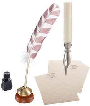 Noble Collection Harry Potter Replik Hogwarts Hogwarts Schreibfeder mit Hogwarts-Papier mit Hogwarts-Kopf 31 cm Replik: verkleinert