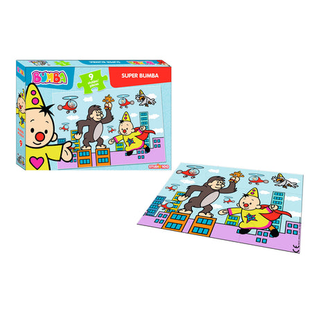 Studio 100 Bumba-Puzzle Super Bumba, 9-tlg.