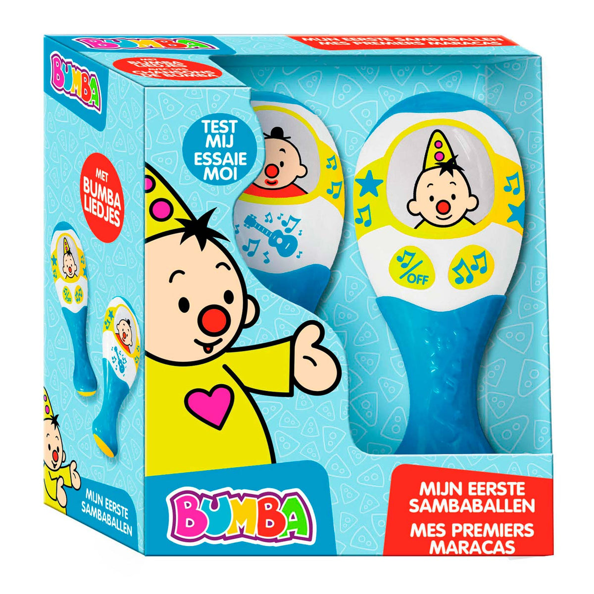 Bumba-Spielzeuginstrument – Maracas – mit Liedern
