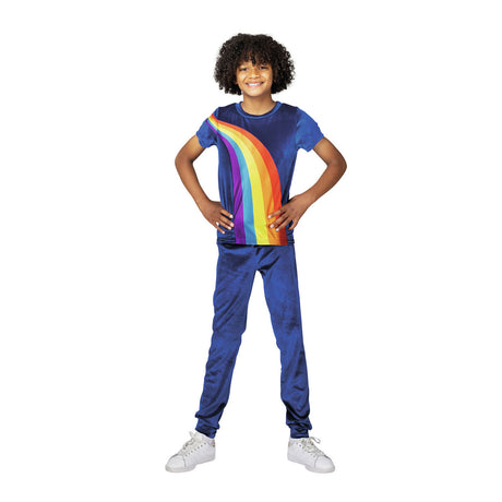 K3 Anziehkleidung - Anzug Regenbogenblau 3 5 Jahre - Größe 116