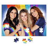 K3-Puzzle mit Poster, 104 Teile.