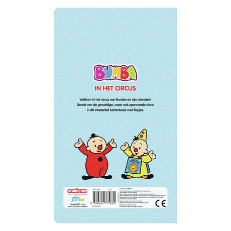 Studio 100 Bumba-Kartonbuch mit Klappen – im Zirkus
