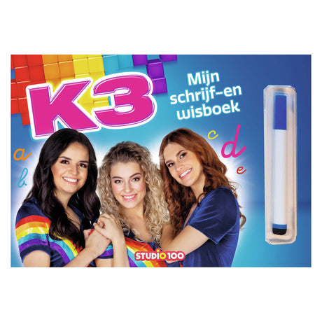 Studio 100 k3 Schreib- und Löschbuch