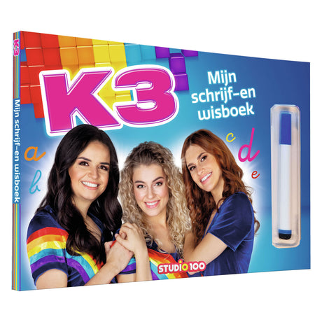 Studio 100 k3 Schreib- und Löschbuch
