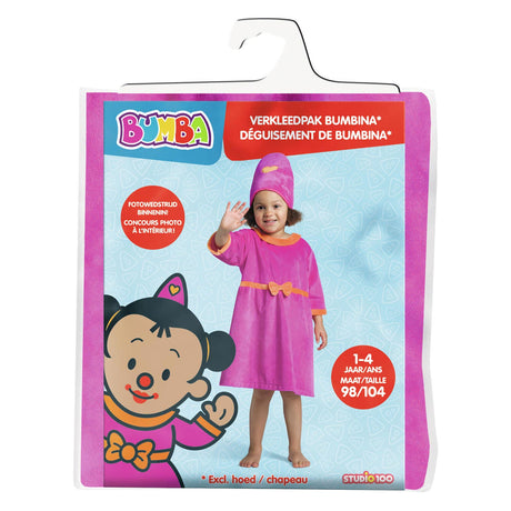Studio 100 Bumba: Bumbina Dress-up-Anzug, 1-4 Jahre