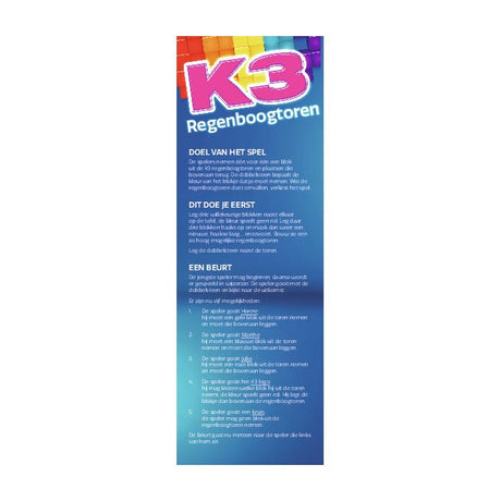 K3-Regenbogenturm-Stapel- und Balancespiel