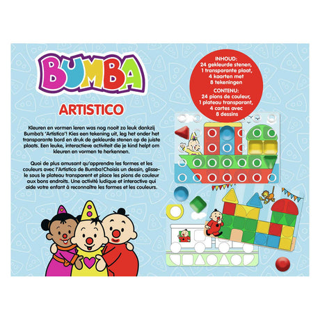 Bumba-Lernspiel - artistisch - Lernen Sie, Farben und Formen zu erkennen