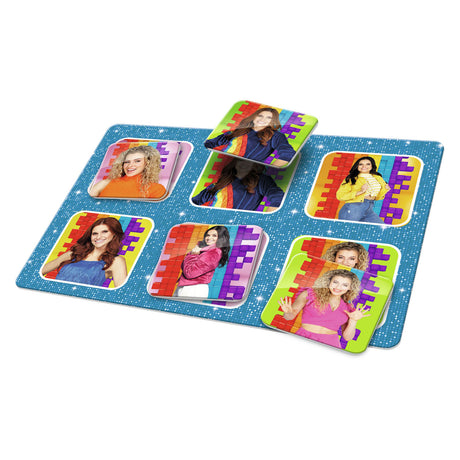 K3-Spiel – 4-in-1-Spiel – Memo, Domino, Puzzle und Lotto