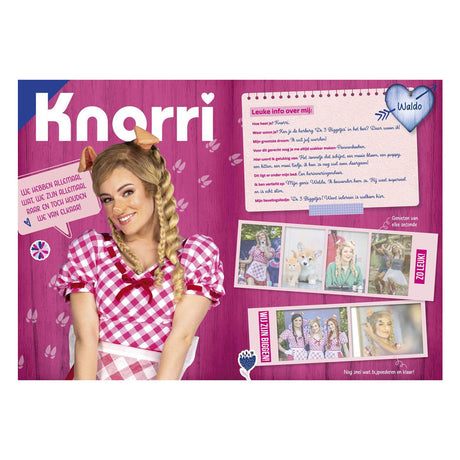 Studio 100 k3: 3 Ferkel-Fanbuch mit Aufklebern