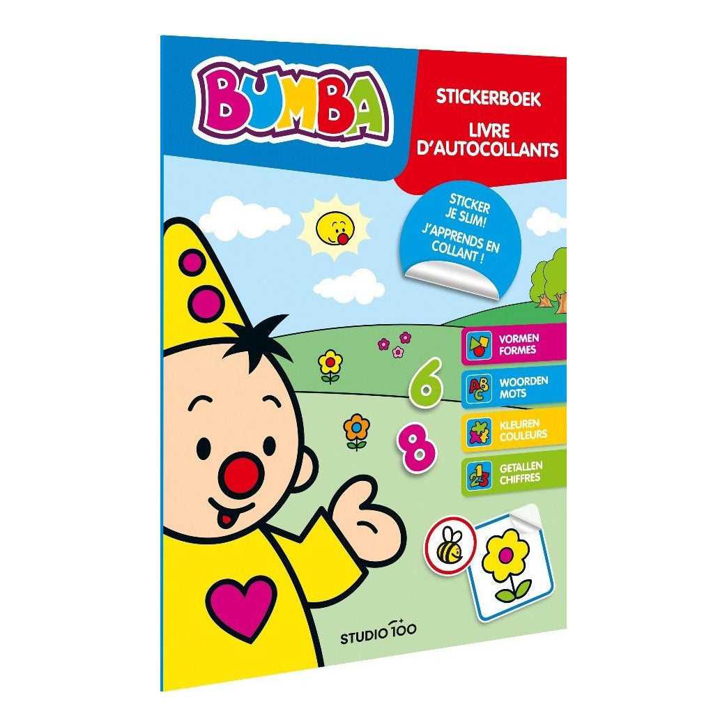 Studio 100 Bumba Stickerbuch, Aufkleber und Leder