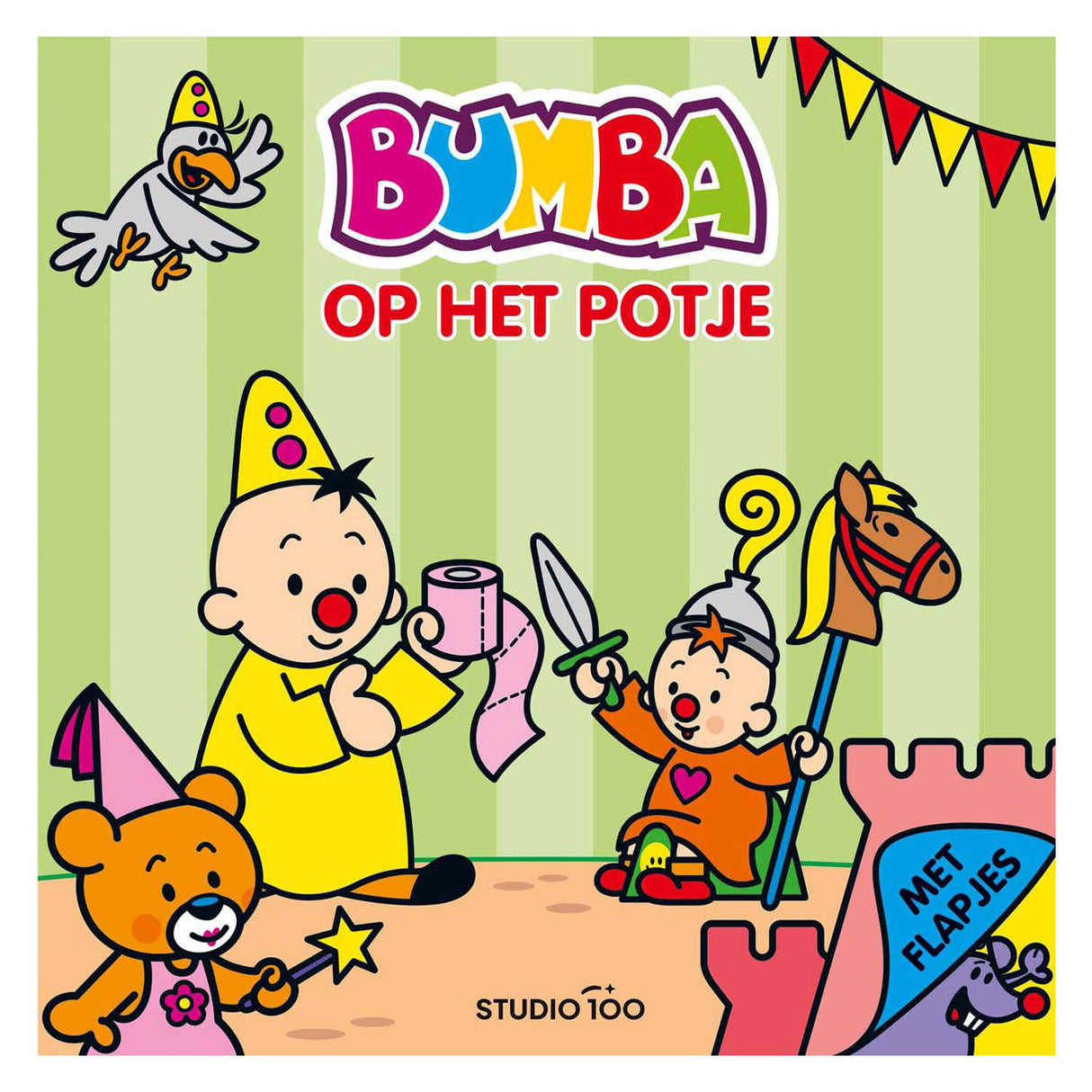 Studio 100 Boardbook auf dem Topf