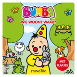 Studio 100 Bumba-Kartonbuch mit Klappen – Wer wohnt wo?
