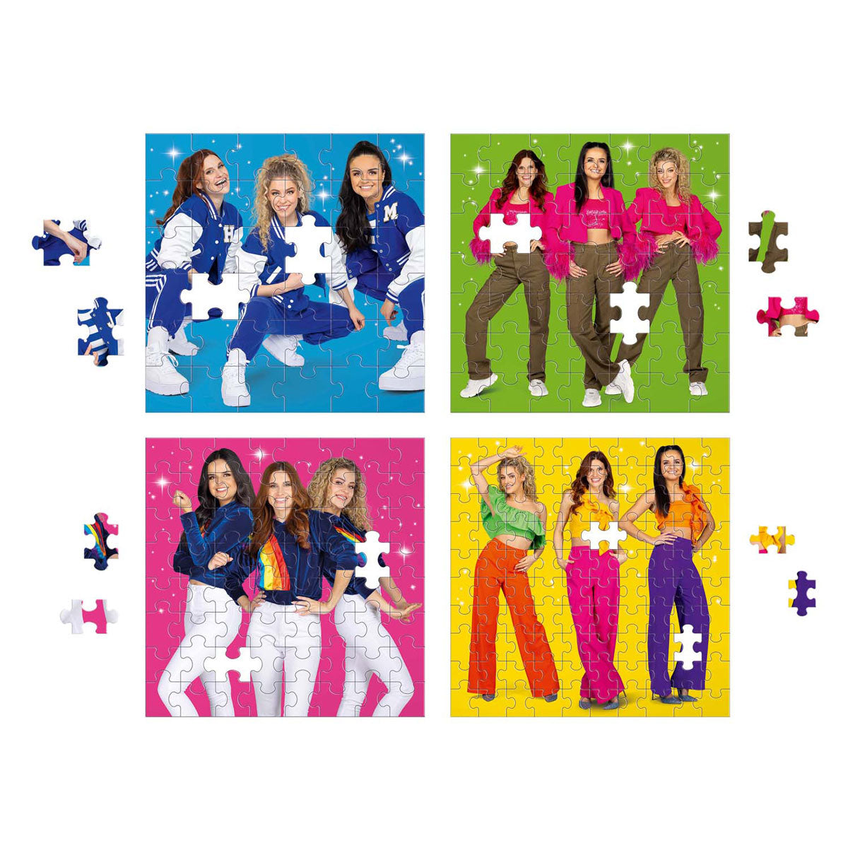Studio 100 k3 4in1 Puzzle – Sterne