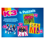 Studio 100 k3 4in1 Puzzle – Sterne