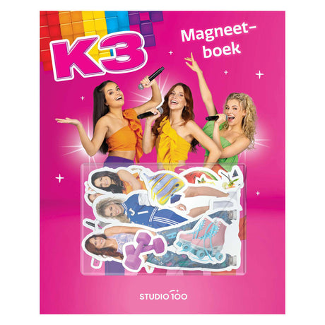 Studio 100 k3 Magnetbuch – mit 20 Magneten