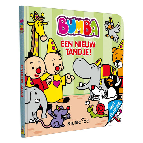 Studio 100 Bumba-Kartonbuch mit Klappen: ein neuer Schritt | 2 Stk