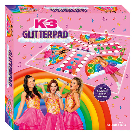 Studio 100 K3 Brettspiel – Glitzerpfad