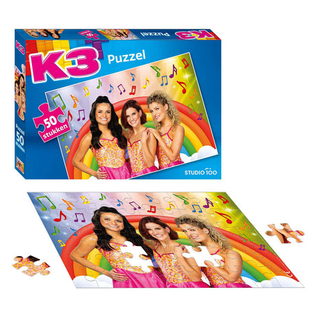 K3 Puzzle - Meerjungfrauenkleid, 50 Teile.