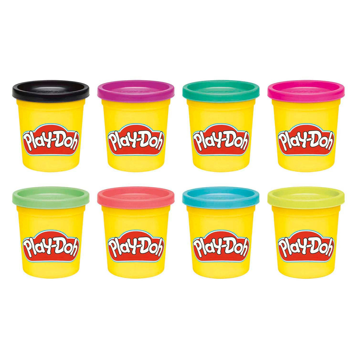 Play-Doh-Tontöpfe-Set Farbmischung – 8-teilig