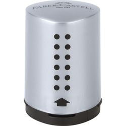 Bleistiftspitzer Faber-Castell Grip 2001 Mini Silber