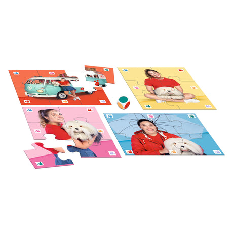 Samson Marie Puzzle - Würfelpuzzle - 4 Puzzles 4x6 Teile