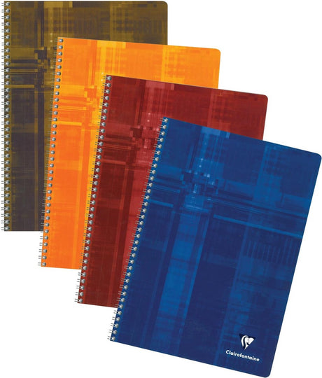 Clairefontaine Notizbuch ft A4, 100 Seiten, handelsüblich kariert, ohne Rand 10 Stück