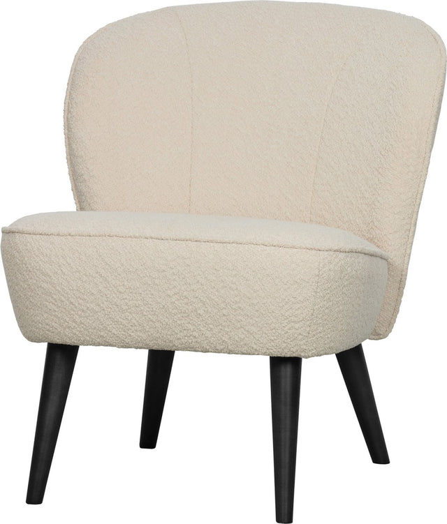 Woood Sara Sessel – Bouclé – Creme – 71 x 59 x 70