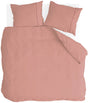 Walra dekbedovertrek remade uni essence - 200x220 - 100% katoen - roze