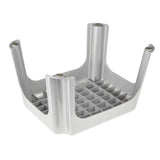 Trittstufe 36,5x30x24cm silber