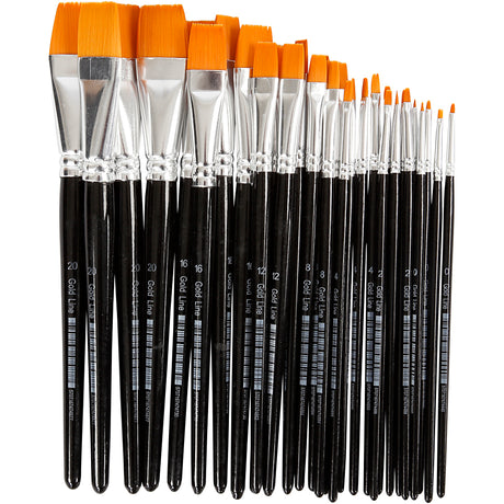 Kreativunternehmen https: www.cchobby.nl gold-line-penselen-afm-0-2-4-8-12-16-20-l-17-21-cm-b-2-22-mm-flat-30-piece-1-box
