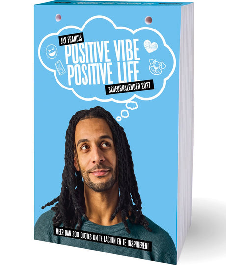 Jay francis positive vibe, positive life - scheurkalender 2027