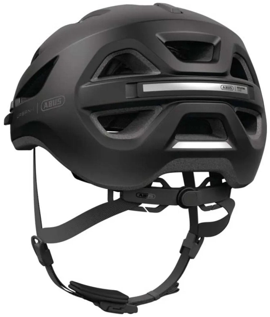 Abus Helm Urban-i 4.0 lr samtschwarz m 54-58cm