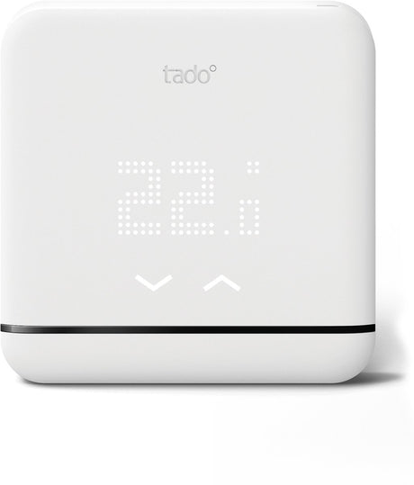 Tado° slimme aircobediening - smart ac control v3+ - voor airco of lucht-luchtwarmtepomp - alleen voor infrarood afstandsbediening met display - appbediening - google home, alexa apple homekit - wit