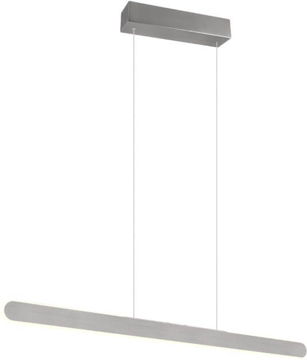 Trio Helios - Hängelampe - gebürstetes Aluminium - inkl. 1x SMD 28w - 4-stufiger Touch-Schalter - einstellbare Lichtfarbe