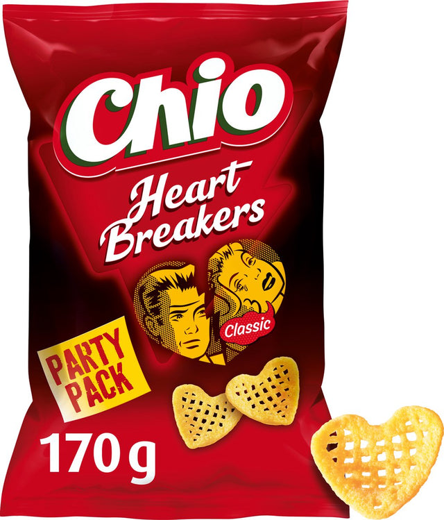 Chio Heartbreakers klassisches Partypaket – 6 x 170 Gramm