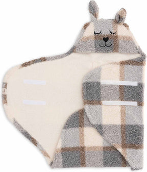 Jollein Wickeldecke Hase Karo Boucle