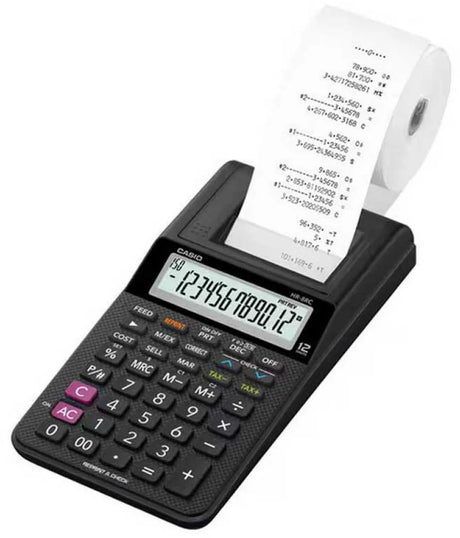 Casio Druckrechner HR-8RCE schwarz