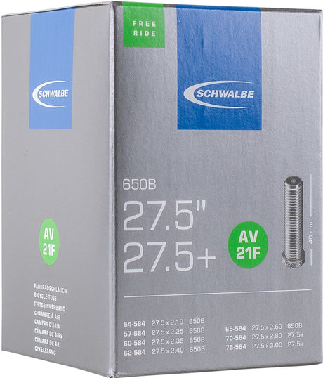 Schwalbe Innenrohr AV21F 27.5 Freeride 54 75-584 IB