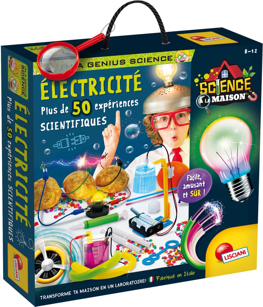Lisciani, ich bin ein Genie der Wissenschaft a la maison electricite